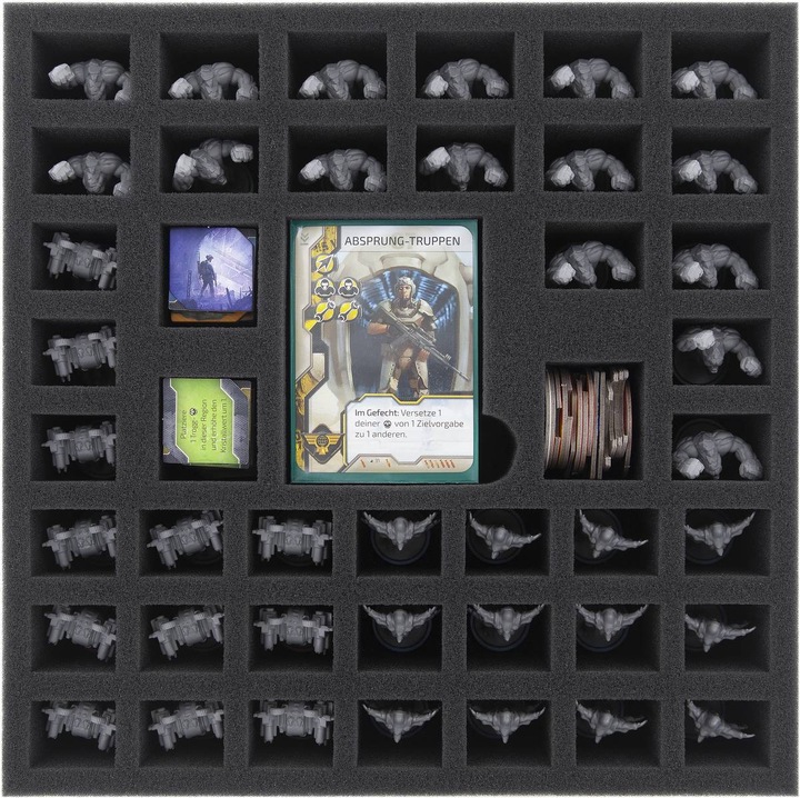 Actual product image Feldherr AW03SET - Foam set for the original Cry Havoc board game box (Foam material)