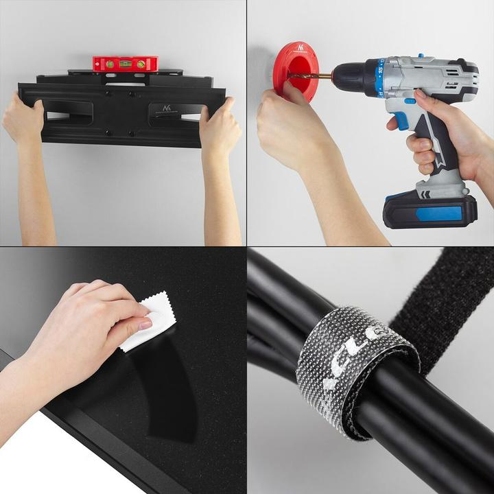 Actual product image Maclean TV mount for 32-85" 60kg MC-789 (Wall, 60 kg, 32" - 85")