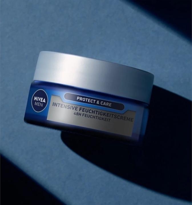 Produktbild NIVEA Intensive Feuchtigkeitscreme für trockene Haut für Männer (Gesichtspflege) 50 ml (50 ml)