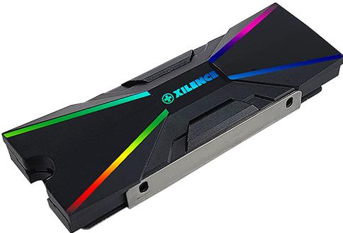 Productafbeelding Xilence M2SSD.B.ARGB Geheugenmodule Koeler Zwart 1 stuk(s)