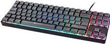 Produktbild Gamiac TKL90G Gaming Tastatur, Kailh Blue Switches, RGB - schwarz/grau (DE, Kabelgebunden)