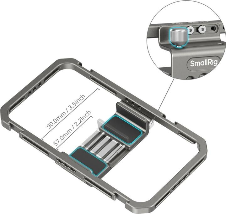 Produktbild SmallRig 3384D All-in-One Video Kit For Smartphone Creators (Griff)