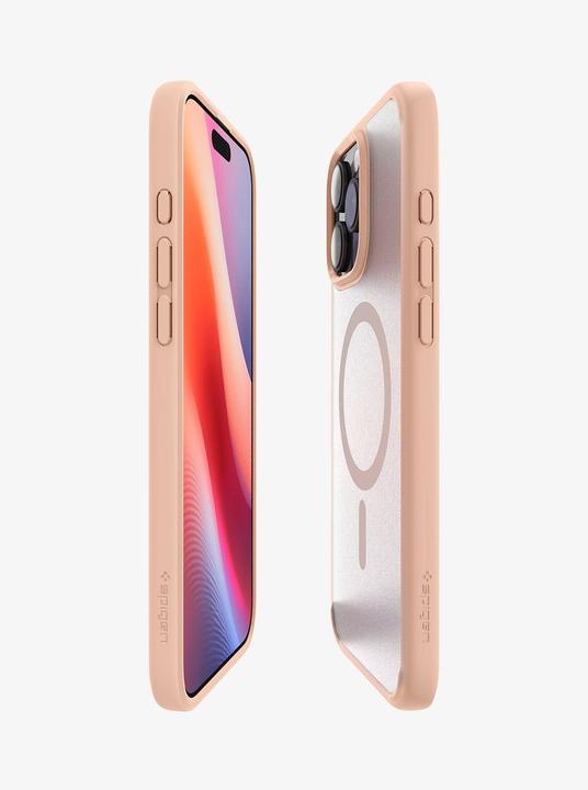 Produktbild Spigen Ultra Hybrid TPU Back Cover Rosa/Durchsichtig Magnetisch Apple iPhone 16 Pro (Apple iPhone 16 Pro)