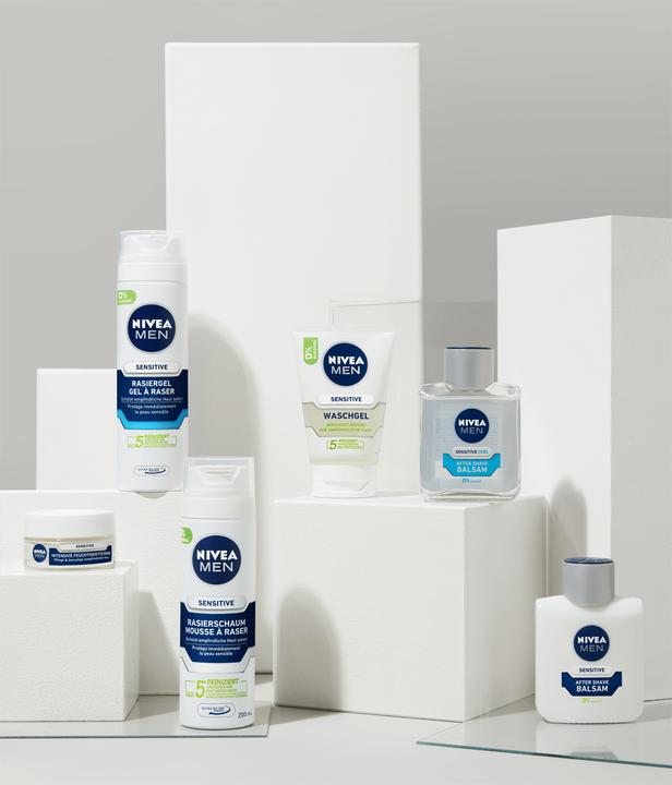 Actual product image NIVEA MEN Sensitive facial cleansing (Cleansing lotion, 100 ml)
