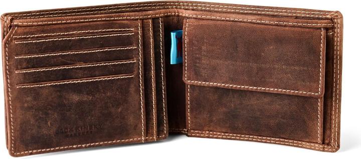 Actual product image Jack kinsky Baltimore billfold with flap