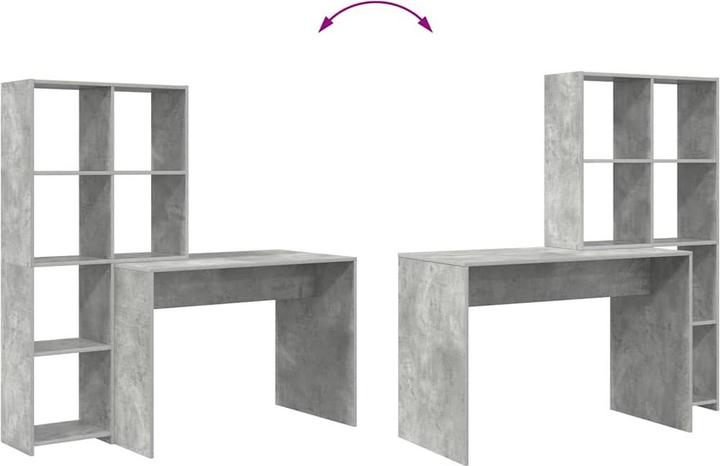 Produktbild vidaXL Schreibtisch für Zuhause (55 x 55 x 143 cm)