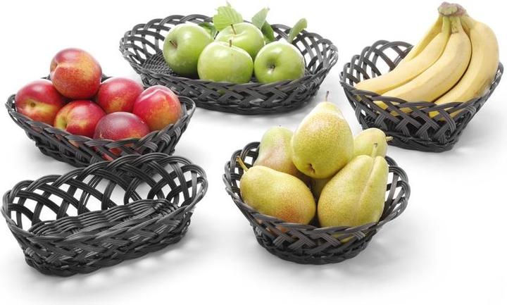 Actual product image Hendi Baskets woven edge rectangular