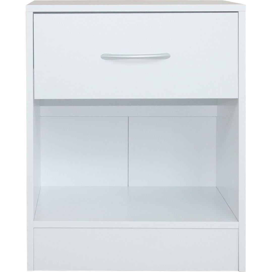 Thumbnail - HTI-Living, Nachttisch, Nachtschrank 2er Set Thekla Weiss