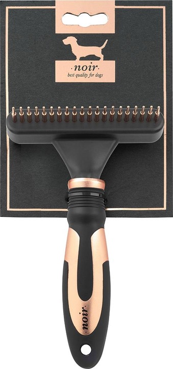Actual product image EBI Noir Detangling Rake 39 Pins Rotating + Waving (Dog)
