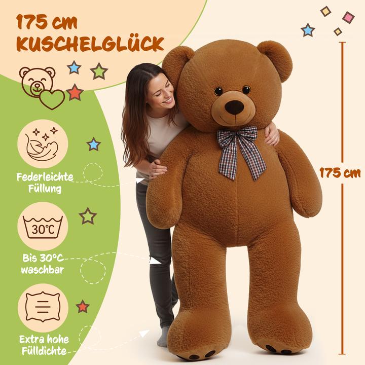 Immagine prodotto Monzana Orsetto di peluche (175 cm)