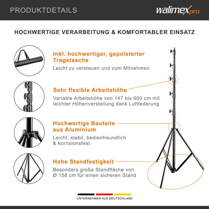 Immagine prodotto Walimex pro per AIR Jumbo (600 cm, 22.50 kg)