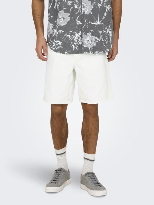 Produktbild Only & Sons ONSFADE Mittlere Taille Locker geschnitten Shorts Jeans-Shorts (M)