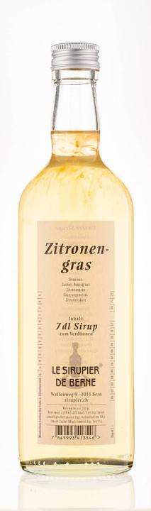 Produktbild Sirupier de Berne Zitronengras Sirup 70 cl Le Fl.Depot Fr. 1.- (1 x 70 cl)