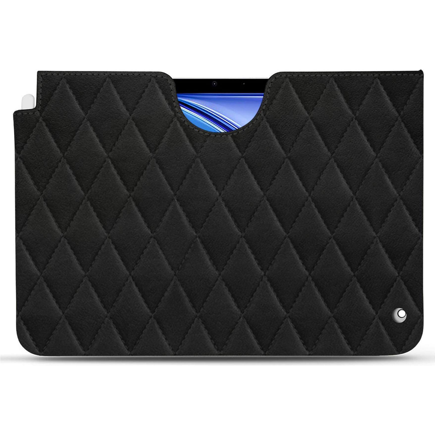 Noreve Lederschutzhülle (iPad Air 2020 (4. Gen), iPad Air 2022 (5. Gen)), Tablet Hülle, Schwarz