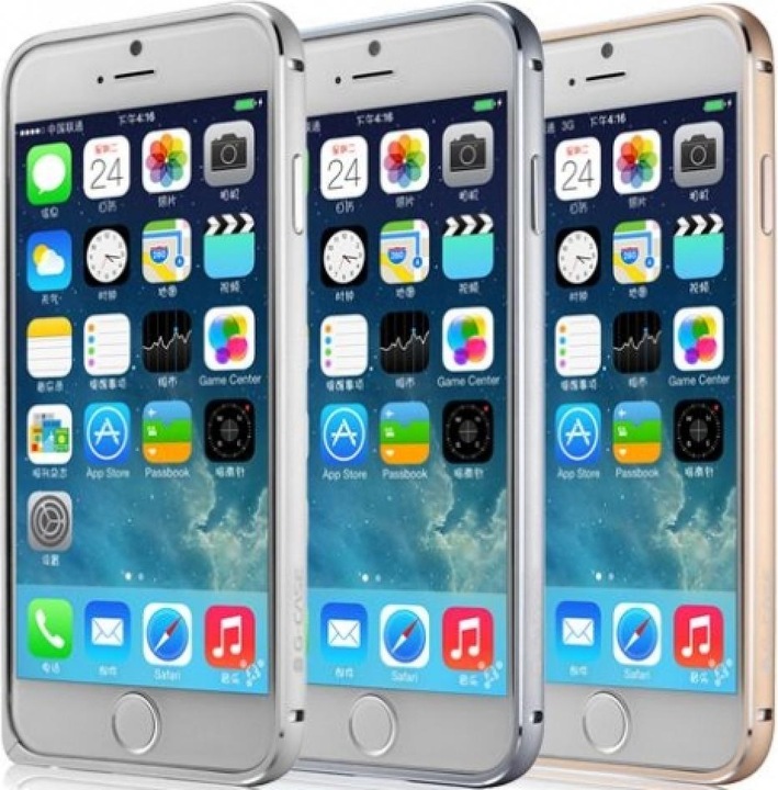 Produktbild G-Case iPhone 6S Plus Aluminium Bumper Hülle (Apple iPhone 6s Plus)