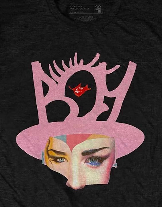Immagine prodotto Boy George & Culture Club Maglietta unisex da adulto in cotone Collage (M)