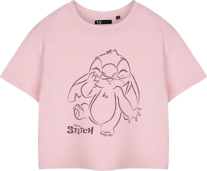 Immagine prodotto Lilo & Stitch Maglietta Corta Lineare Maniche Corte Donna (XL)