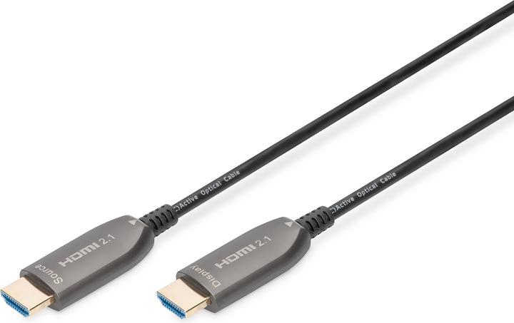 Actual product image Digitus HDMI® AOC Hybrid Fiber Optic Cable, UHD 8K, 30 m (30 m, HDMI)