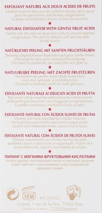 Produktbild Guinot Gommage Biologique Biological Peeling Radiance Gel 50ml - Alle Hauttypen (Reinigungspeeling, 50 ml)