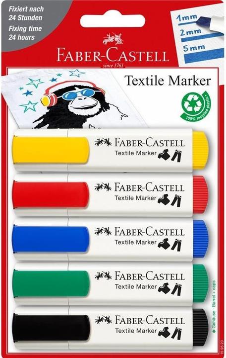Immagine prodotto Faber-Castell Marcatore tessile (5x)