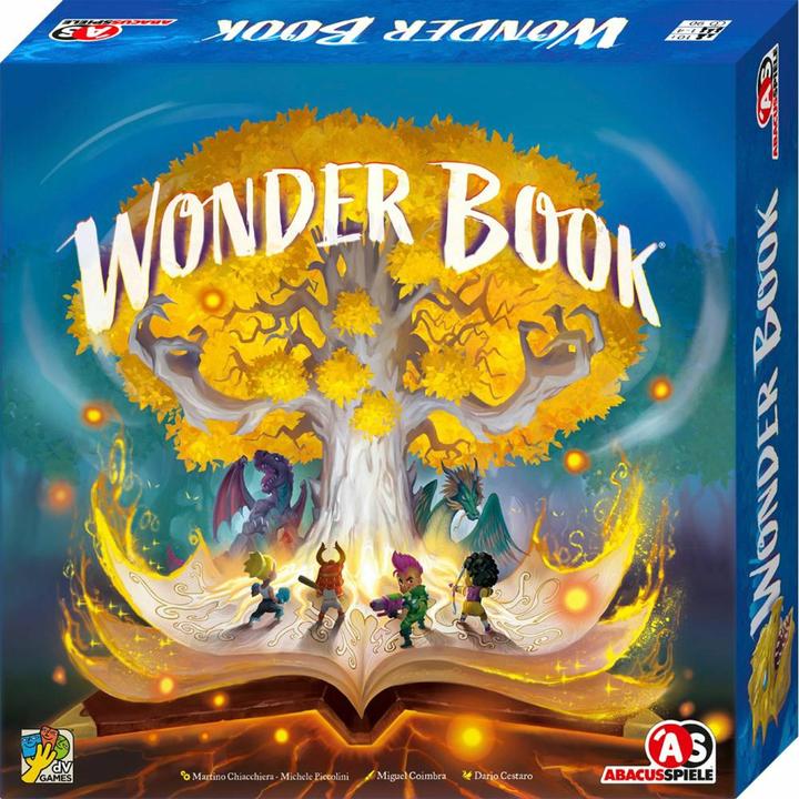 Image du produit Abacus ABA33211 - Wonder Book, jeu de société, pour 1 à 4 joueurs, à partir de 10 ans (EN, édition DE) (Allemand)