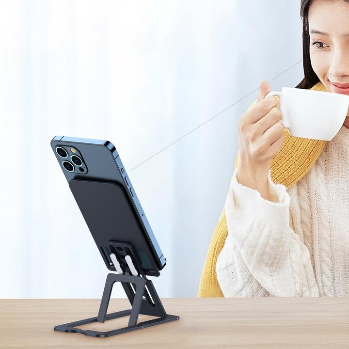 Actual product image Choetech Foldable phone/tablet stand H064 (grey)