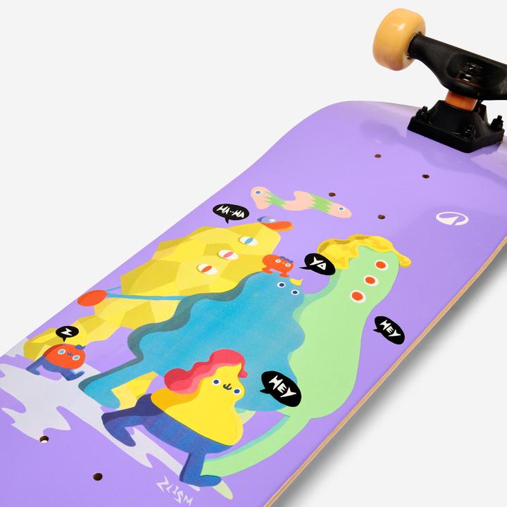 Immagine prodotto Decathlon Play 120 Friends Kids' Skateboard Ages 3 to 7 (7.25")