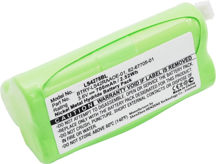 CoreParts Pile pour lecteur de codes-barres (équivalent à : Symbol 82-67705-01