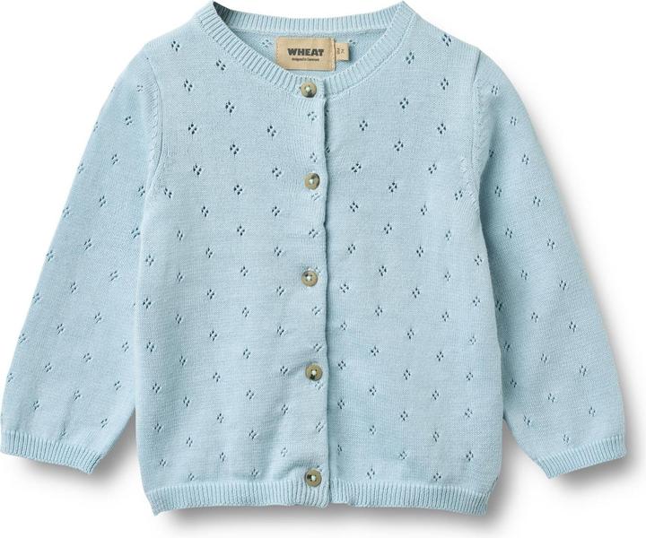 Produktbild Wheat Baby Strickjacke Maia summer sky (92)