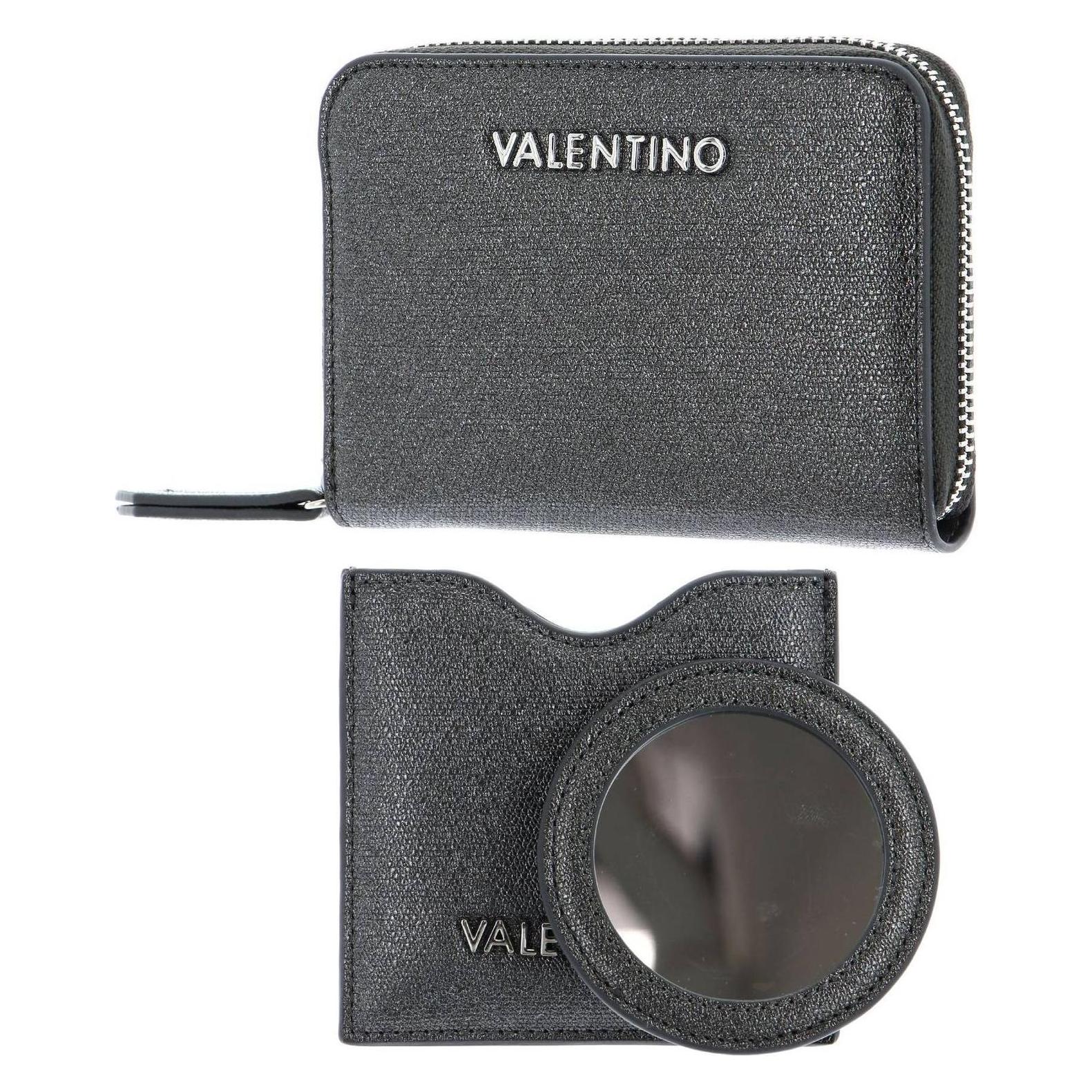 Valentino, Damen, Portemonnaie, Zenzero Wallet, Grau