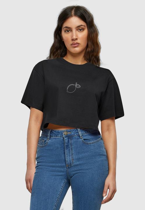 Produktbild Merchcode Ladies Summer - Lemon Short Oversized Tee - 171099 (5XL)