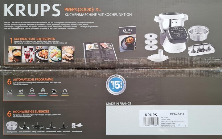 Produktbild Krups Prep&Cook XL (1550 W)