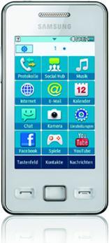 Image du produit Samsung S5260 Star II (0.03 Go, 3", 2G)