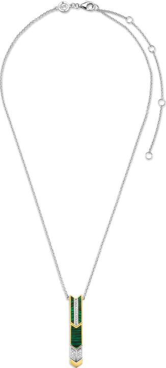 Image du produit Ti Sento Milano Collier avec zirconium plaqué or bicolore 3954MA/42 (Argent 925, 48 cm)