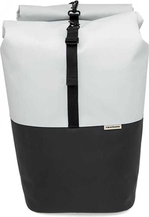 Produktbild New Looxs Tasche Nyborg Double light grey black (34 l, Gepäckträgertasche)