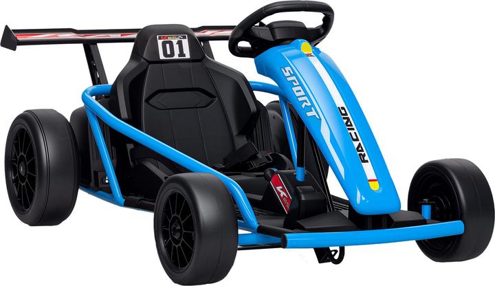Aiyaplay Kinder Elektro Gokart Kunststoff, Metall Blau