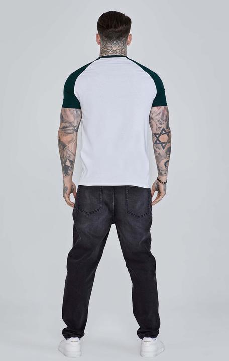 Actual product image Siksilk T-Shirt Raglan T-Shirt (XL)