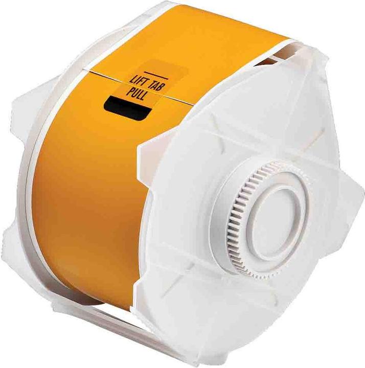 Image du produit Brady B-569, Polyester haute performance, Ocre, 57mmx30 m, permanent, f. GlobalMark Multicolor