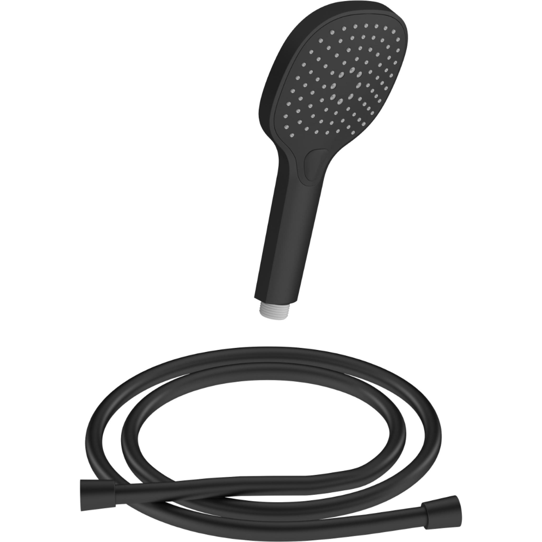 Chris Bergen, Duschbrause, Handbrause mit Brauseschlauch (3 Strahlarten)