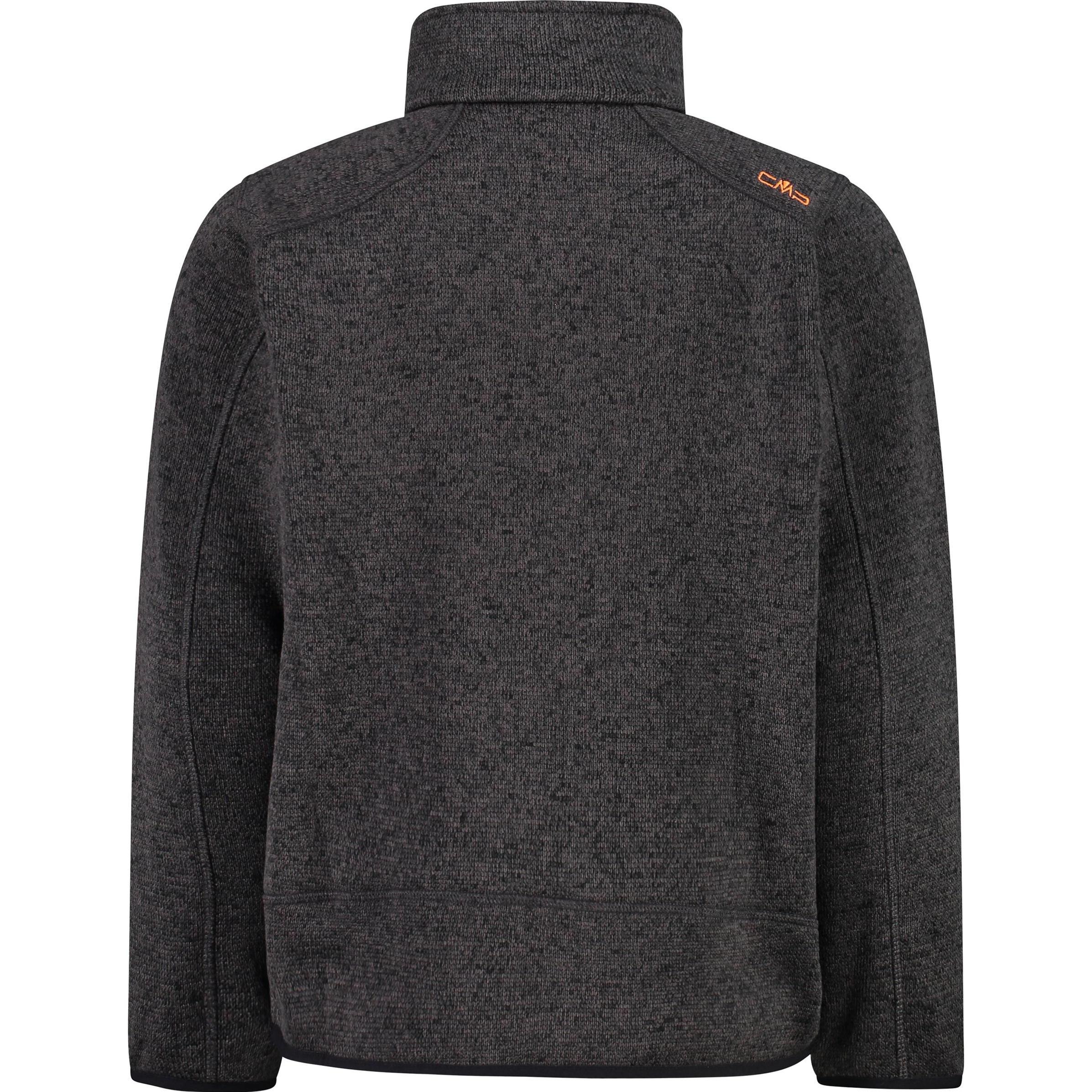 Thumbnail - CMP Campagnolo, Unisex, Jacke, Knit Tech (104), Schwarz, 104