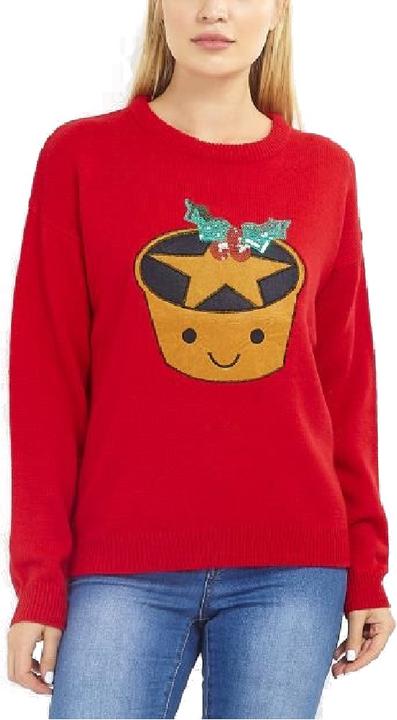 Immagine prodotto Brave Soul Maglia con disegno natalizio (XS)