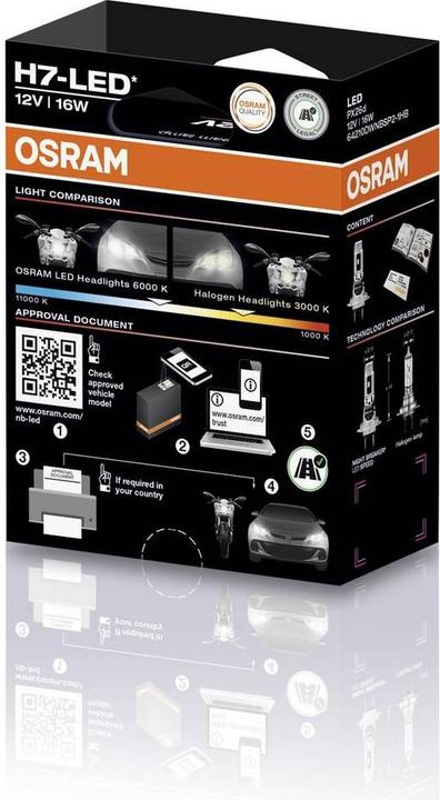 Actual product image Osram Night Breaker Speed (H7)