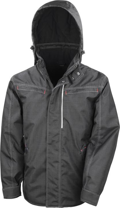 Actual product image Regatta WorkGuard Denim Texture Rugged Jacket (M)