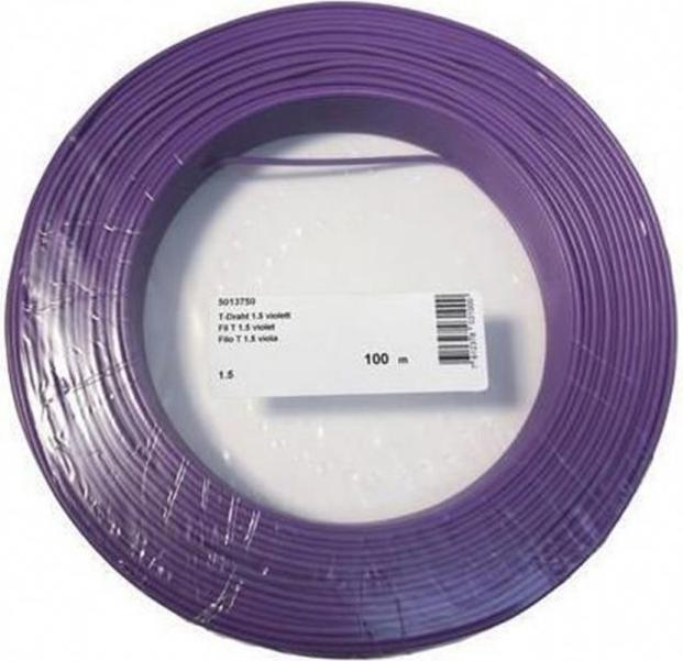 Nexans T-Draht 1,5 mm2 violett (100 m)