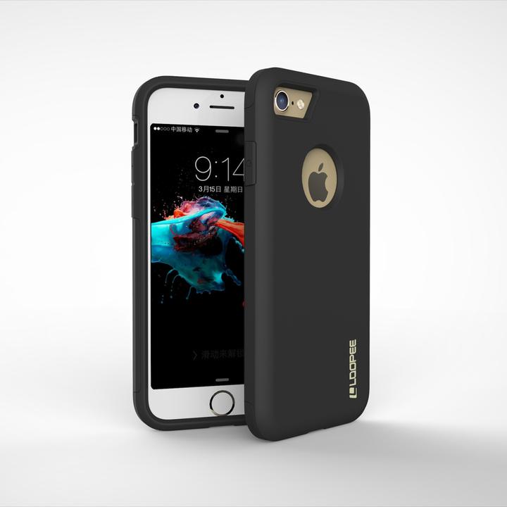 Produktbild remarket.ch iPhone 7/8/SE(2020)/SE 2022 - Loopee Shock Proof schwarz (Apple iPhone 7, Apple iPhone 8, Apple iPhone SE (2nd Gen))