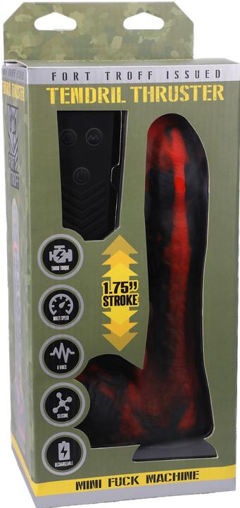 Image du produit Fort Troff Tendril Thruster - Mini Fuck Machine + Remote/Black
