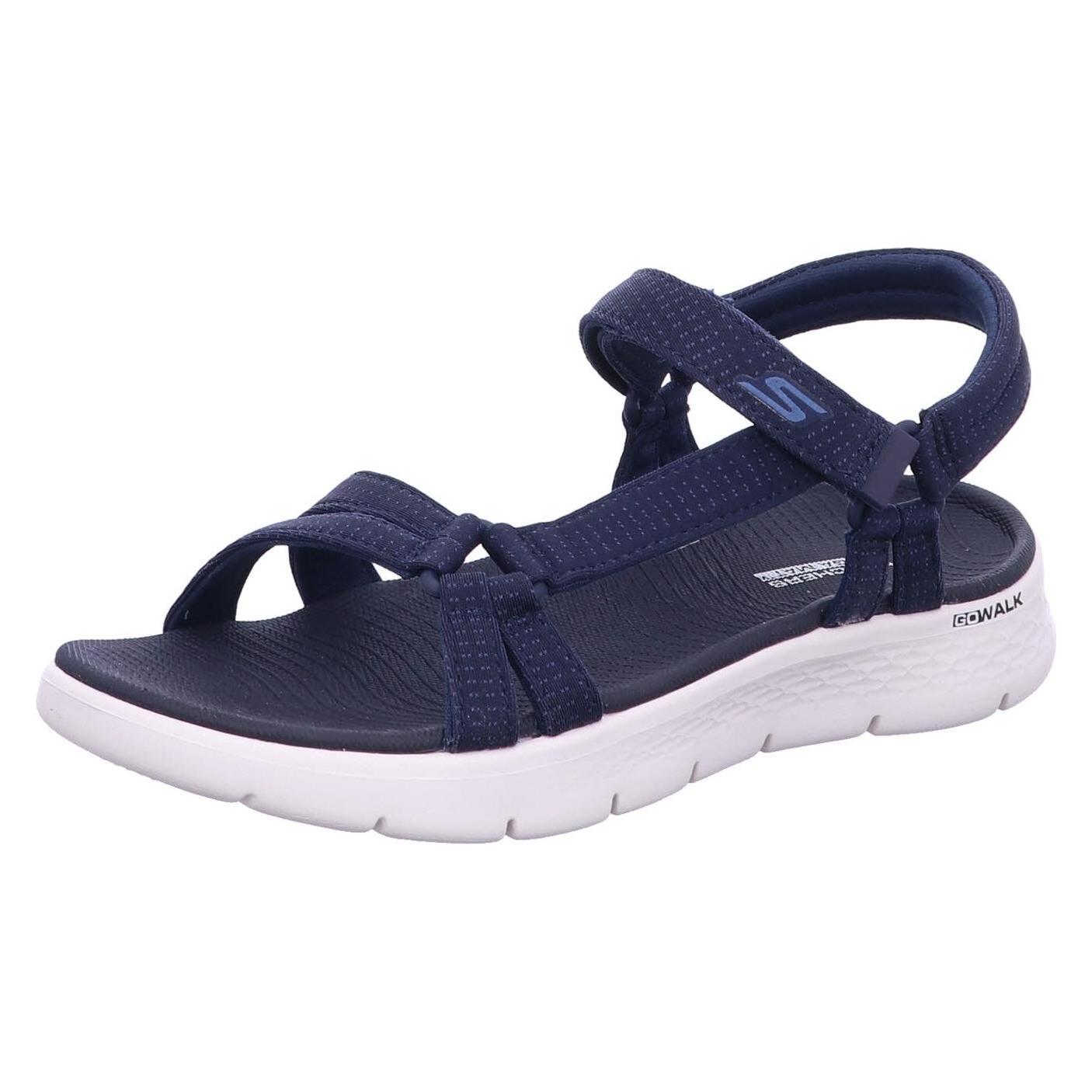 Skechers, Donne, Sandali + Ciabatte, Sandalo Go Walk Flex Sandal - SUBLIME-, Blu, (42)