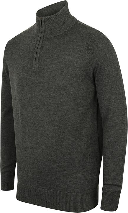 Actual product image Henbury 14 zip long sleeve jumper (XS)