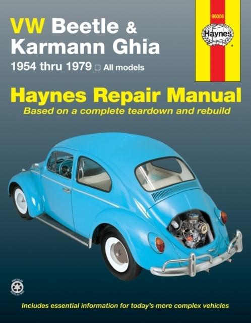 Vw Beetle & Karmann Ghia Automotive Repair Manual