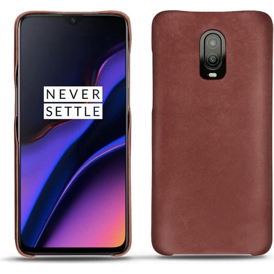 Thumbnail - Noreve Lederschutzhülle (OnePlus 6T), Smartphone Hülle, Rot